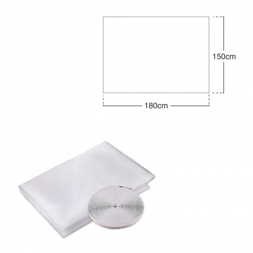 Rede Mosquiteira Janela Branco 150X180cm Rede Mosquiteira Janela Branco 150X180cm