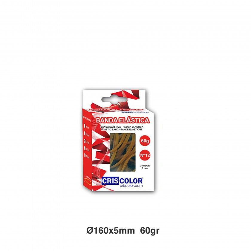 Elásticos N.16 60g 160mmX5mm Elásticos N.16 60g 160mmX5mm
