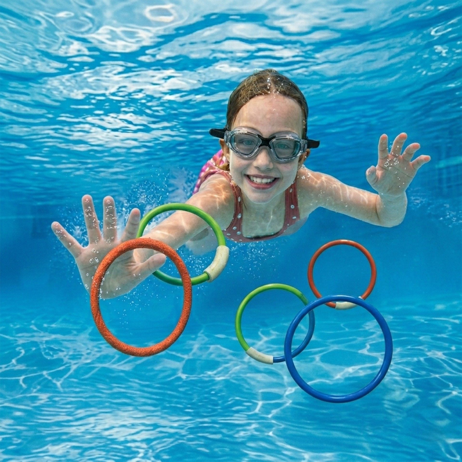 Jogo De Argolas Para Piscina Pack 4