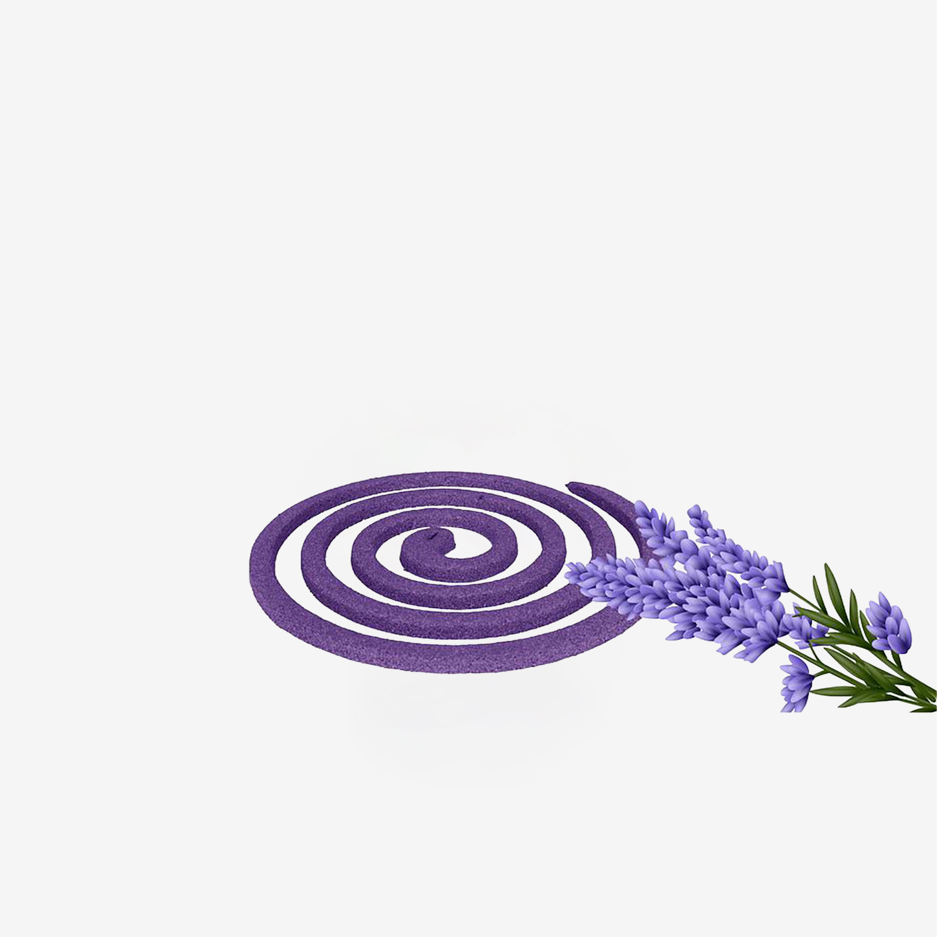 Espiral Aroma De Lavanda 13cm