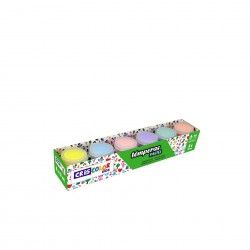 Tinta Tempera Pastel Multicor 15ml Pack 6
