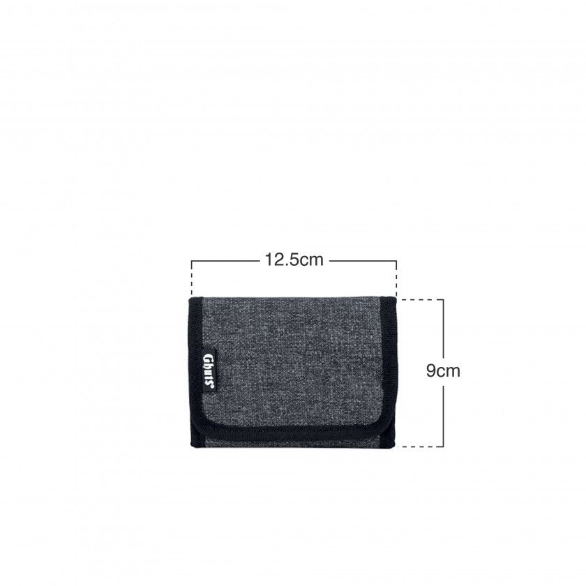 Carteira Velcro Gravel Grey Carteira Velcro Gravel Grey
