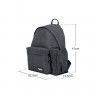 Mochila Clássica Portátil Gravel Grey Mochila Clássica Portátil Gravel Grey