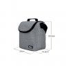 Lancheira Grande Silver Grey Lancheira Grande Silver Grey