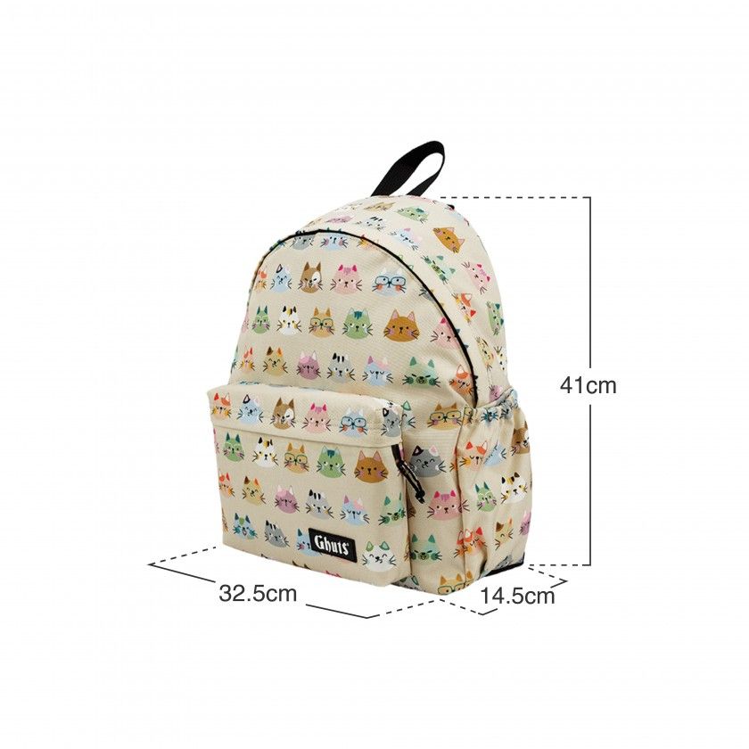 Mochila Cl�ssica Port�til Meow Mix