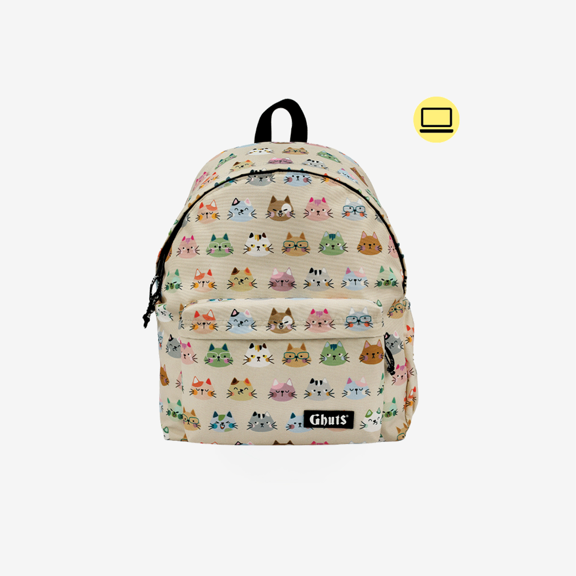 Mochila Clássica Portátil Meow Mix