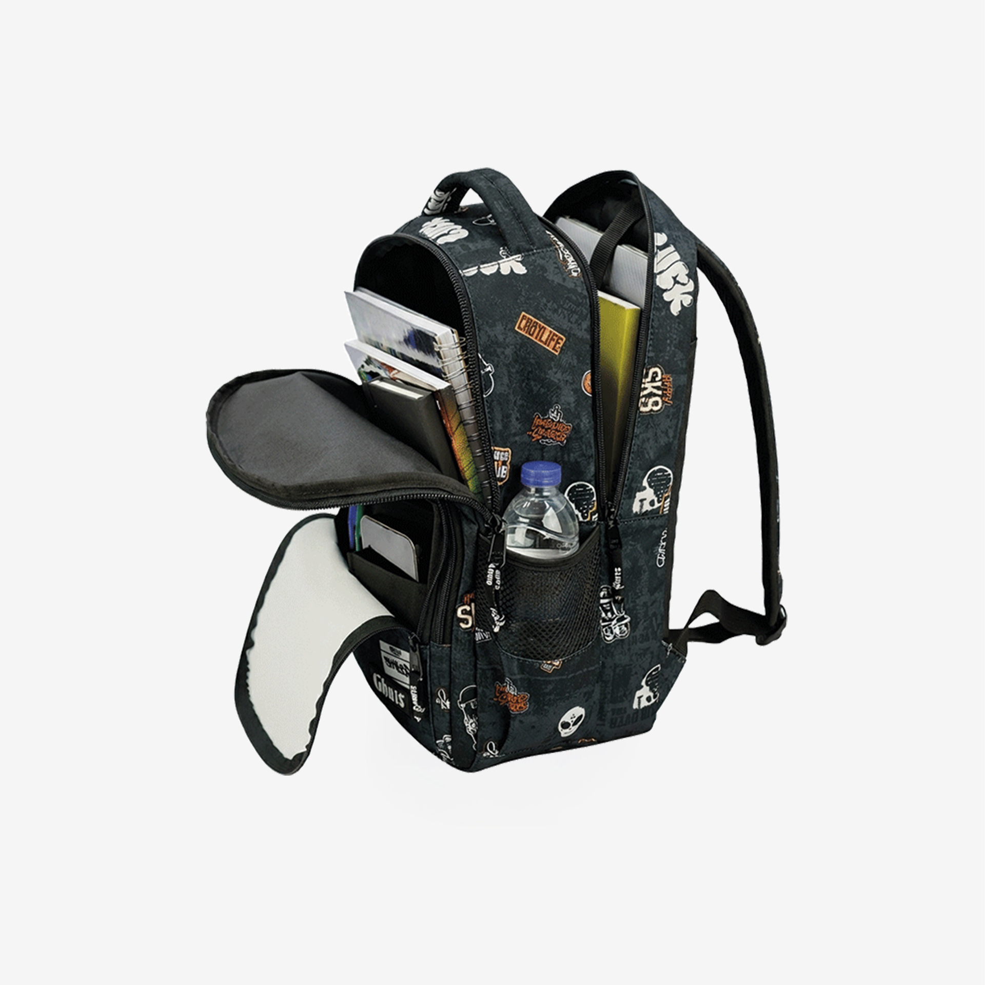 Mochila Portátil SK8 Stickers