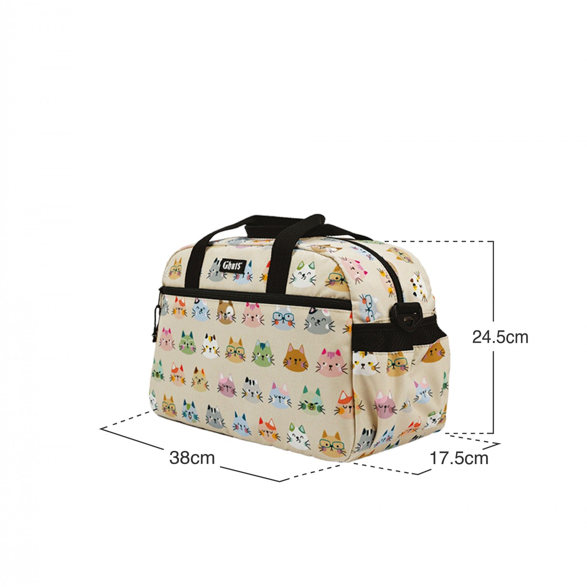 Saco De Desporto Pequeno Meow Mix