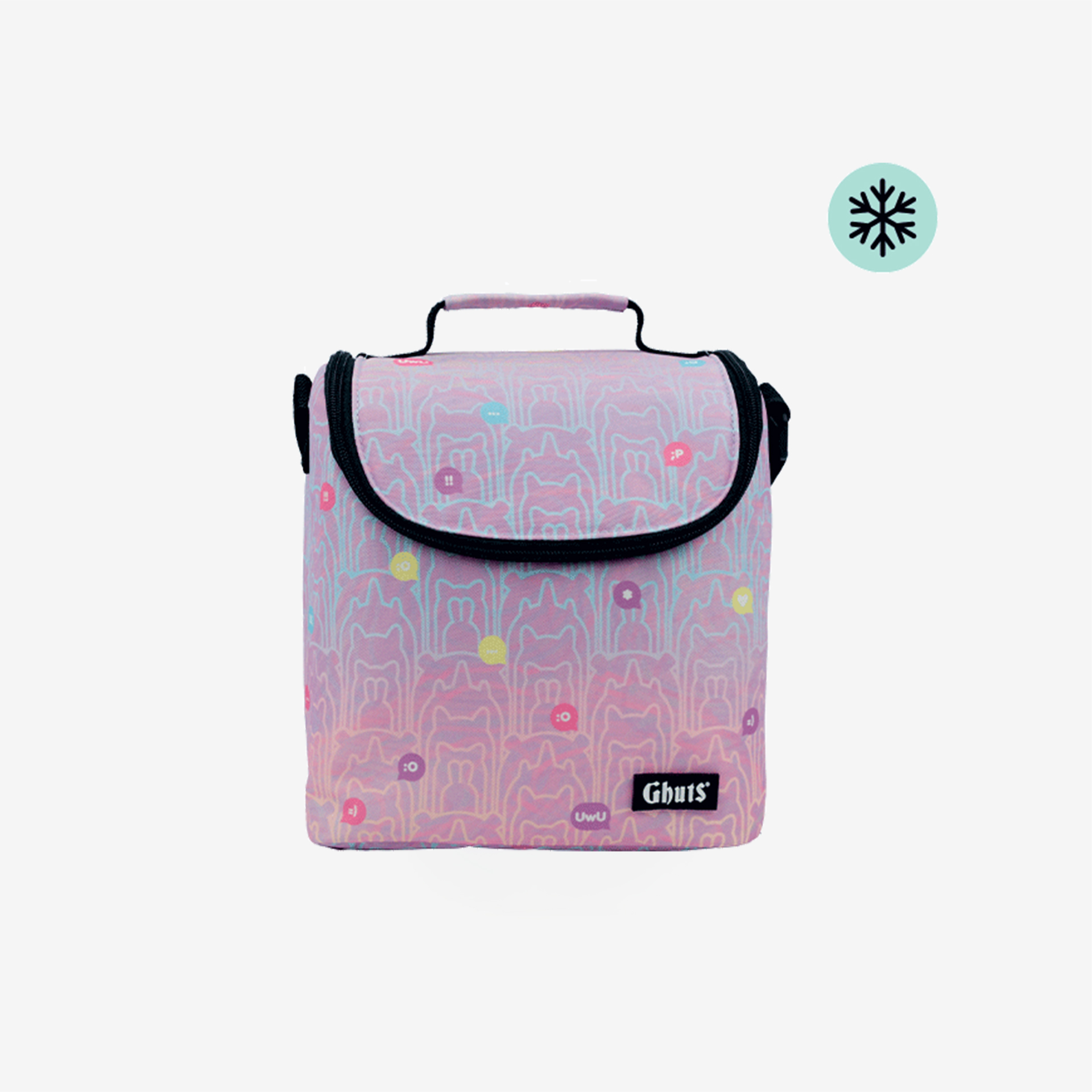 Lancheira Grande Bubble Blush