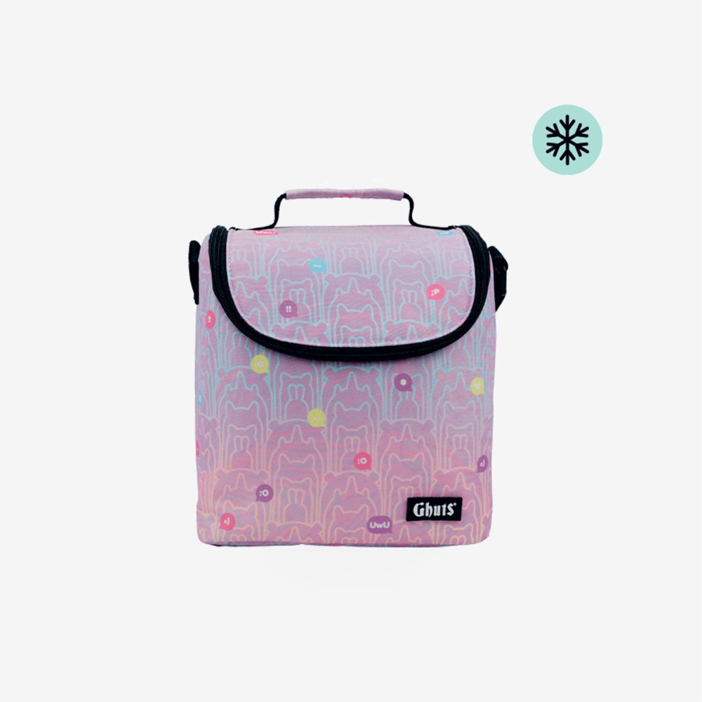 Lancheira Grande Bubble Blush