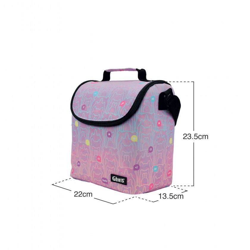 Lancheira Grande Bubble Blush Lancheira Grande Bubble Blush