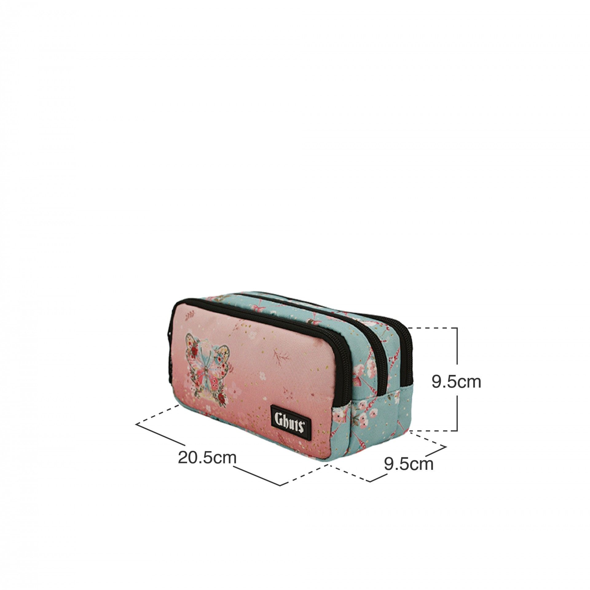 Estojo Triplo Butterflowers