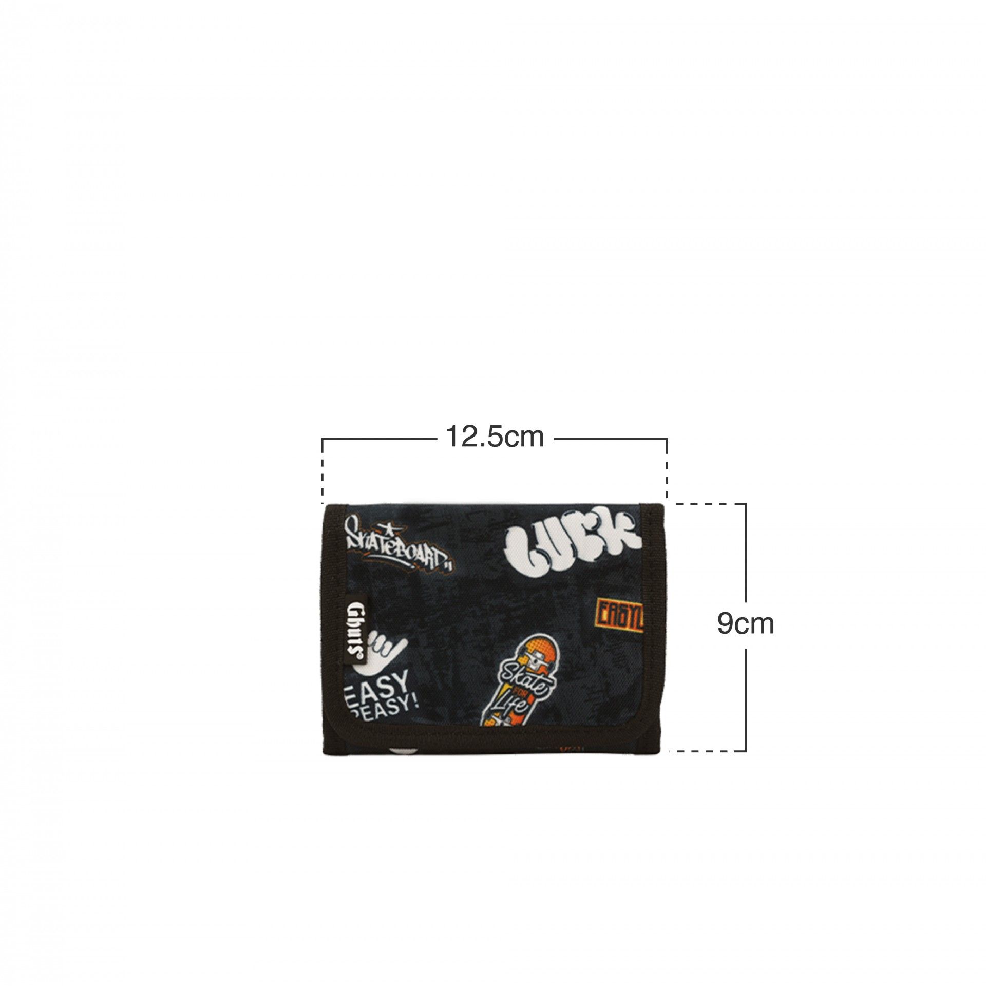 Carteira Velcro SK8 Stickers