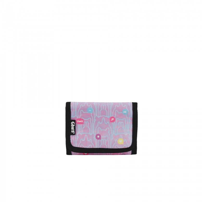 Carteira Velcro Bubble Blush Carteira Velcro Bubble Blush