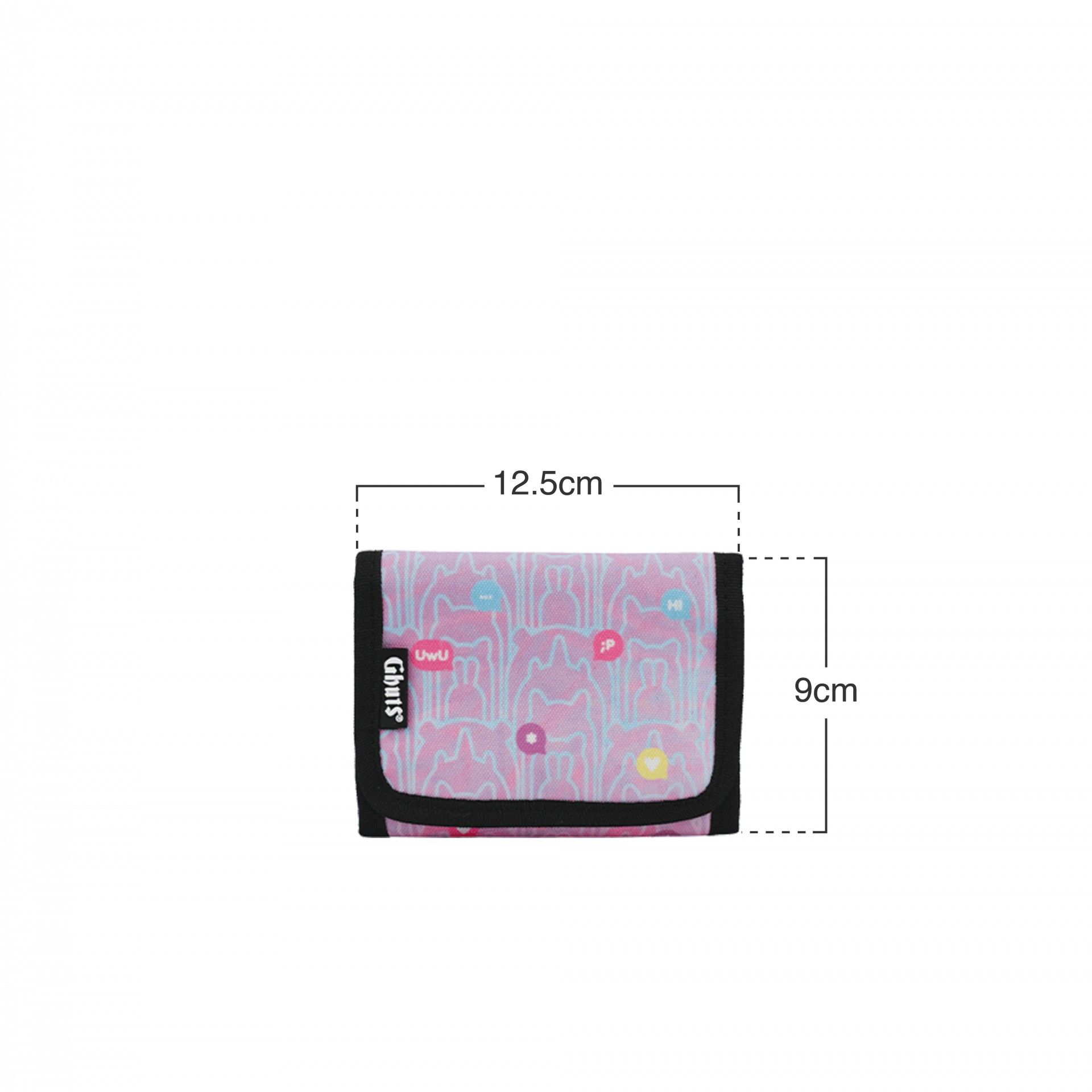 Carteira Velcro Bubble Blush