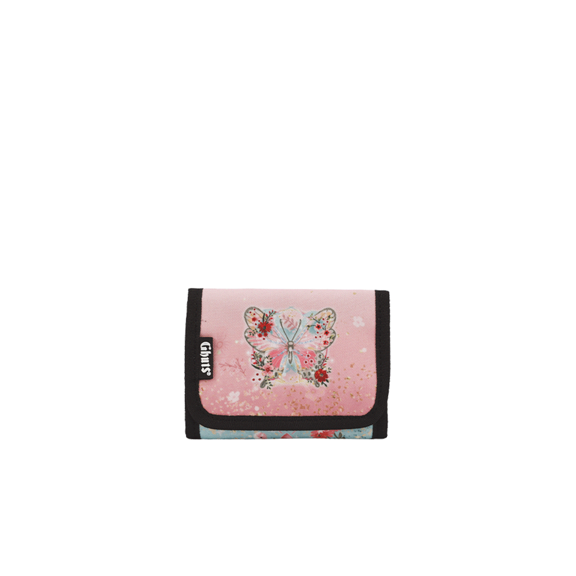 Carteira Velcro Butterflowers