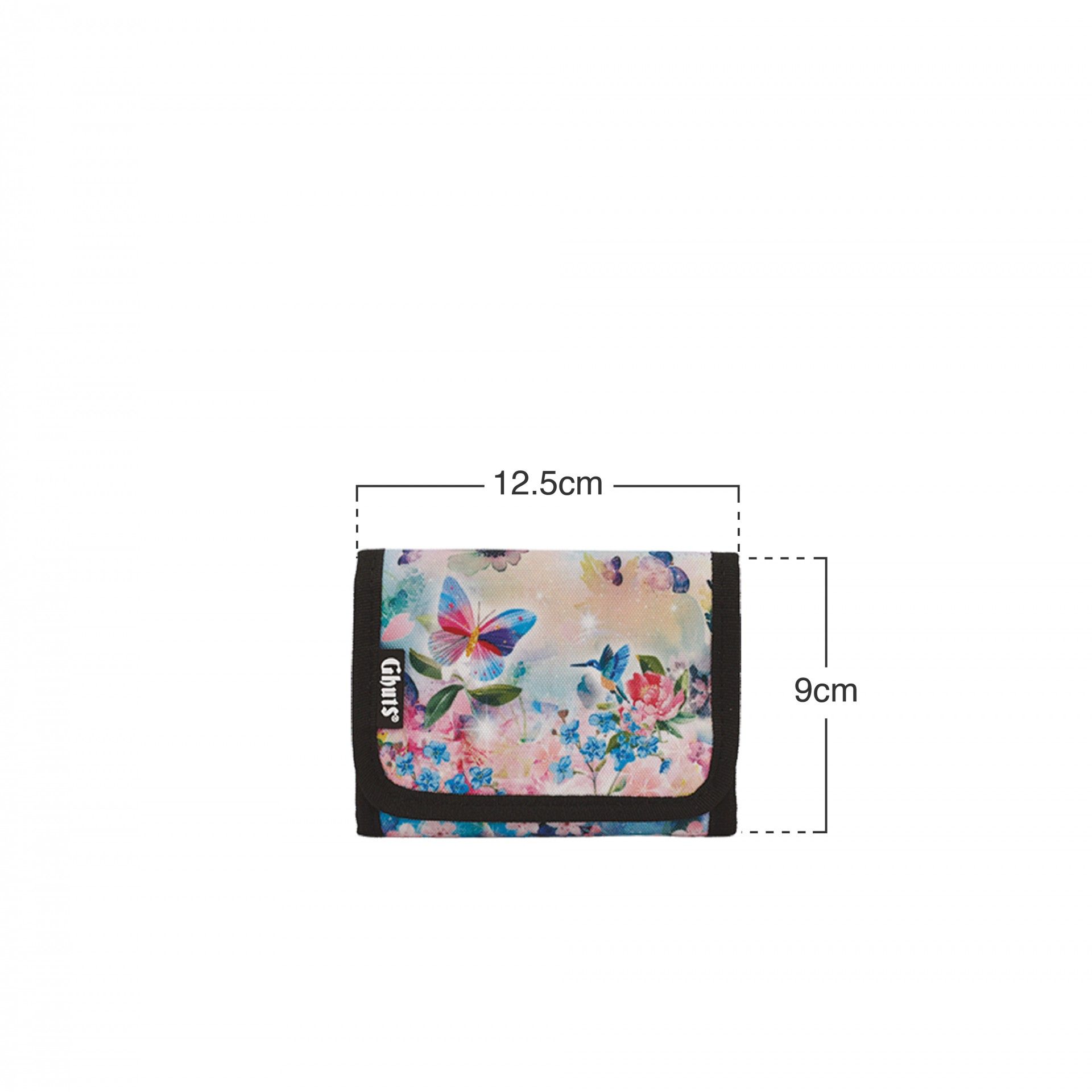 Carteira Velcro Flower Mist