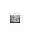 Carteira Velcro Flower Mist