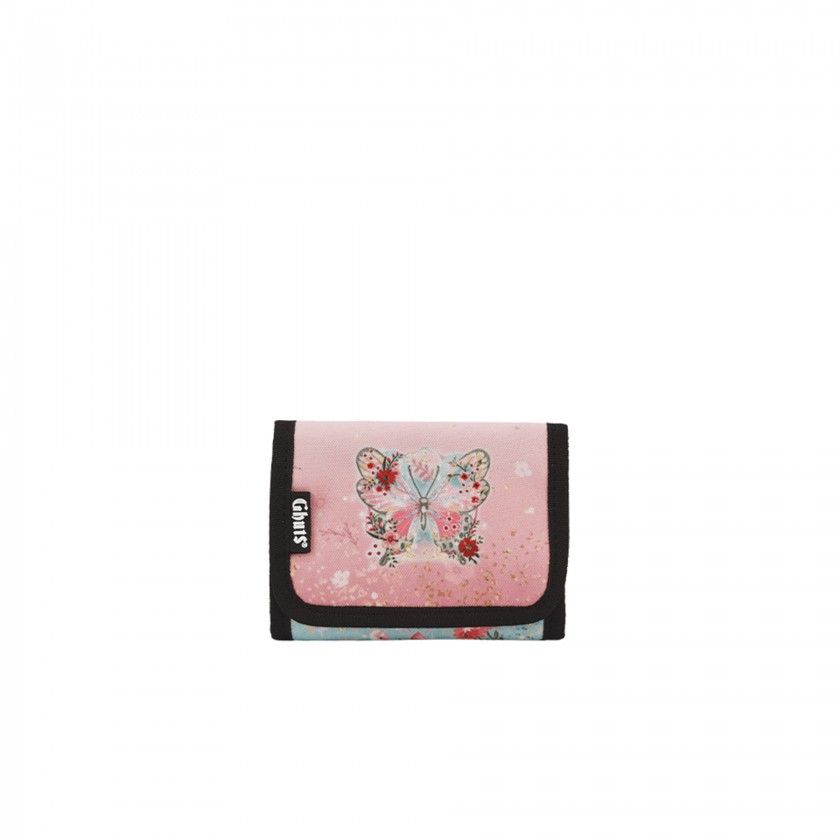 Carteira Velcro Butterflowers