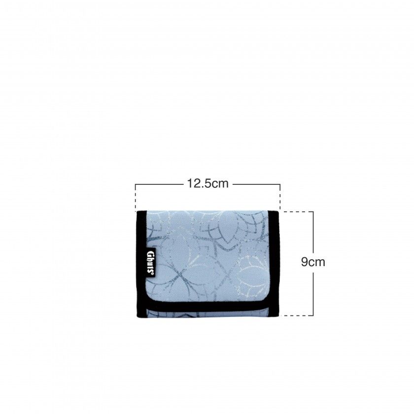 Carteira Velcro Misty Blue Carteira Velcro Misty Blue