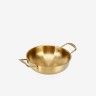 Frigideira 2 Asas Inox Dourado 1.9l Ø23X6.5cm Frigideira 2 Asas Inox Dourado 1.9l Ø23X6.5cm