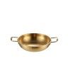 Frigideira 2 Asas Inox Dourado 1.9l Ø23X6.5cm Frigideira 2 Asas Inox Dourado 1.9l Ø23X6.5cm