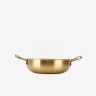 Frigideira 2 Asas Inox Dourado 1.9l Ø23X6.5cm Frigideira 2 Asas Inox Dourado 1.9l Ø23X6.5cm