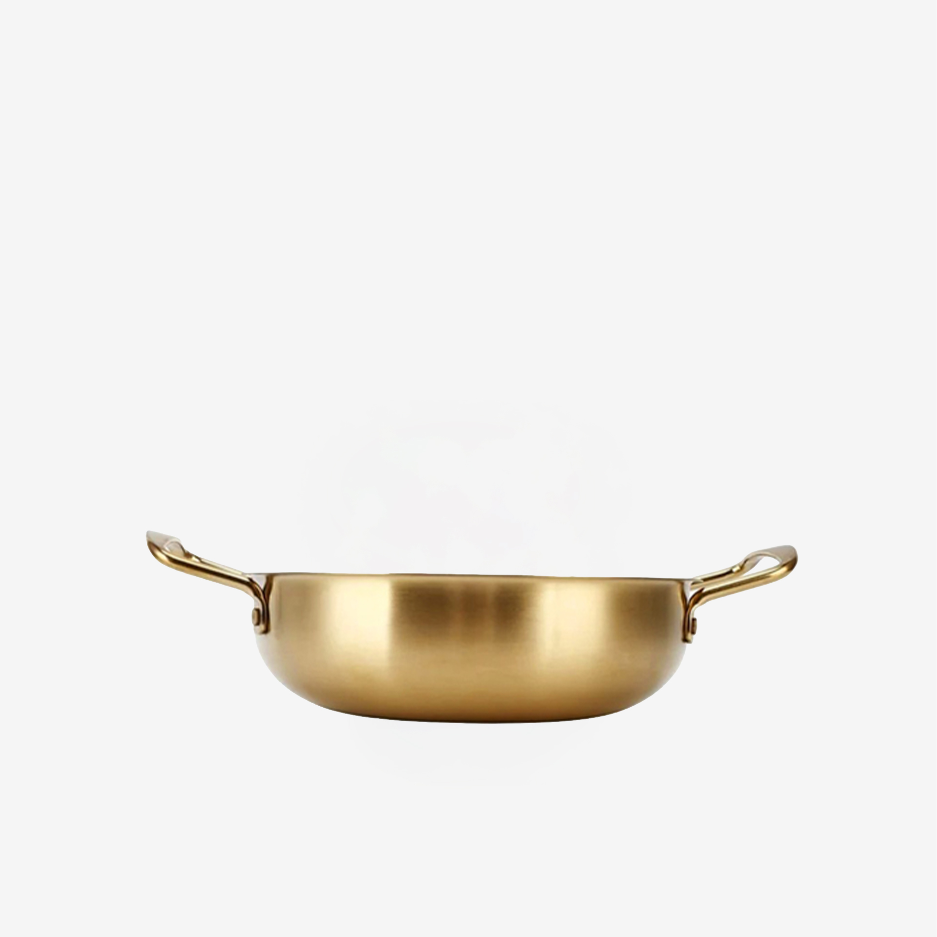Frigideira 2 Asas Inox Dourado 1.9l Ø23X6.5cm