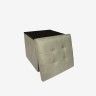 Banqueta Veludo Retangular 38X38X38cm Banqueta Veludo Retangular 38X38X38cm