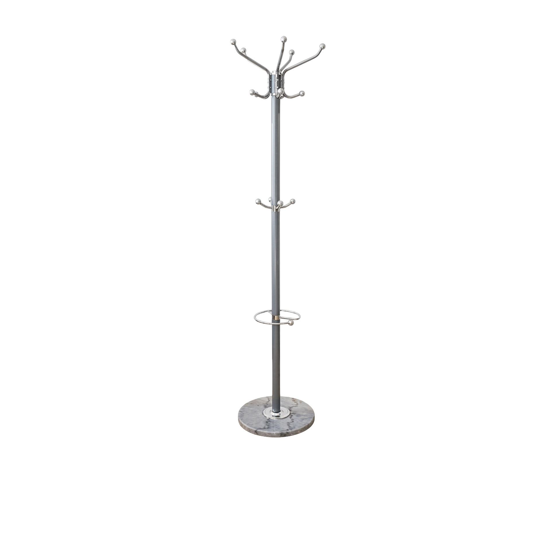 Bengaleiro Marmore Cinza 174cm