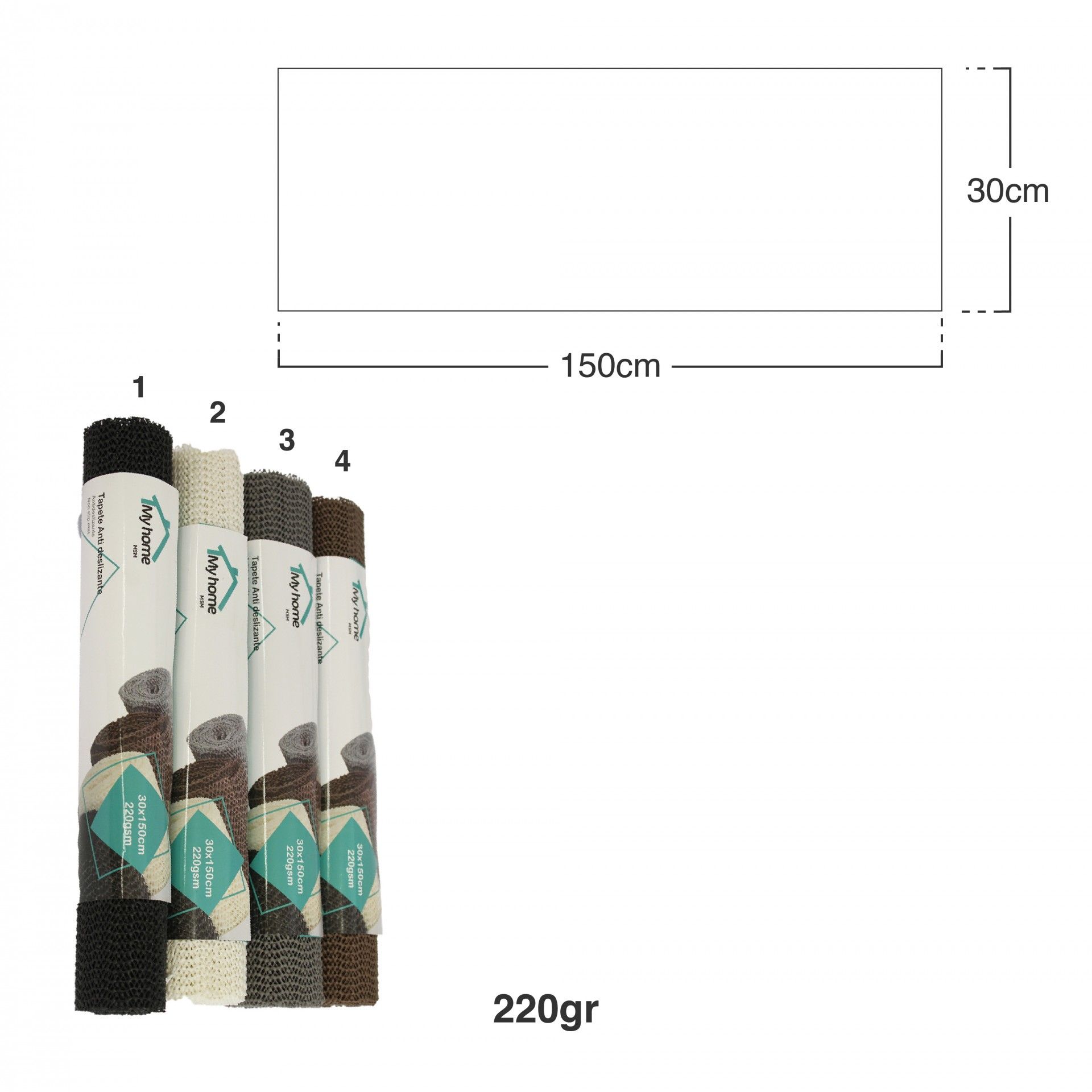 Rolo Antiderrapante 30X150cm