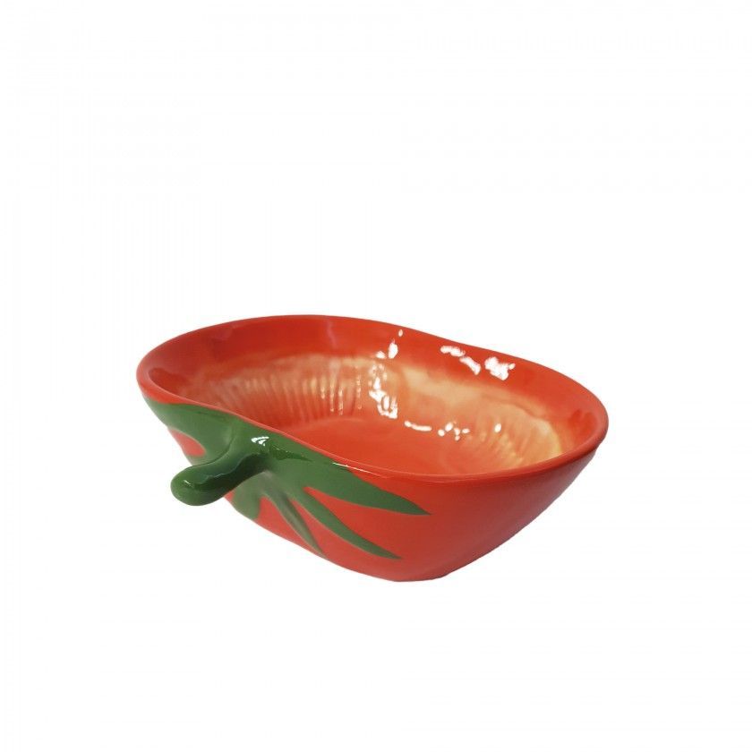 Taça Decorativa Tomate 28.5X27X10cm Taça Decorativa Tomate 28.5X27X10cm