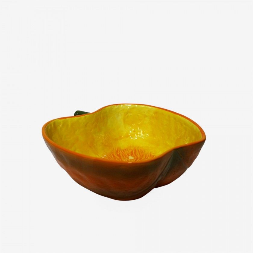Taça Decorativa Abobora Ø26.5X9.5cm Taça Decorativa Abobora Ø26.5X9.5cm