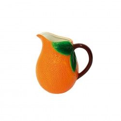Jarro Ceramica Laranja 1300Ml 18X13.5X17cm