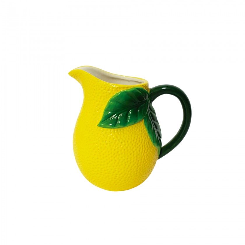 Jarro Ceramica Lim�o 1300Ml 18X13.5X17cm
