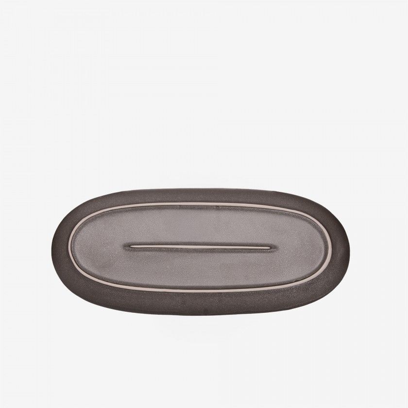 Travessa Oval Ceramica 36.5X16CM Travessa Oval Ceramica 36.5X16CM