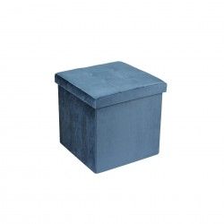 Banqueta Veludo Retangular 38X38X38cm