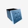 Banqueta Veludo Retangular 38X38X38cm Banqueta Veludo Retangular 38X38X38cm