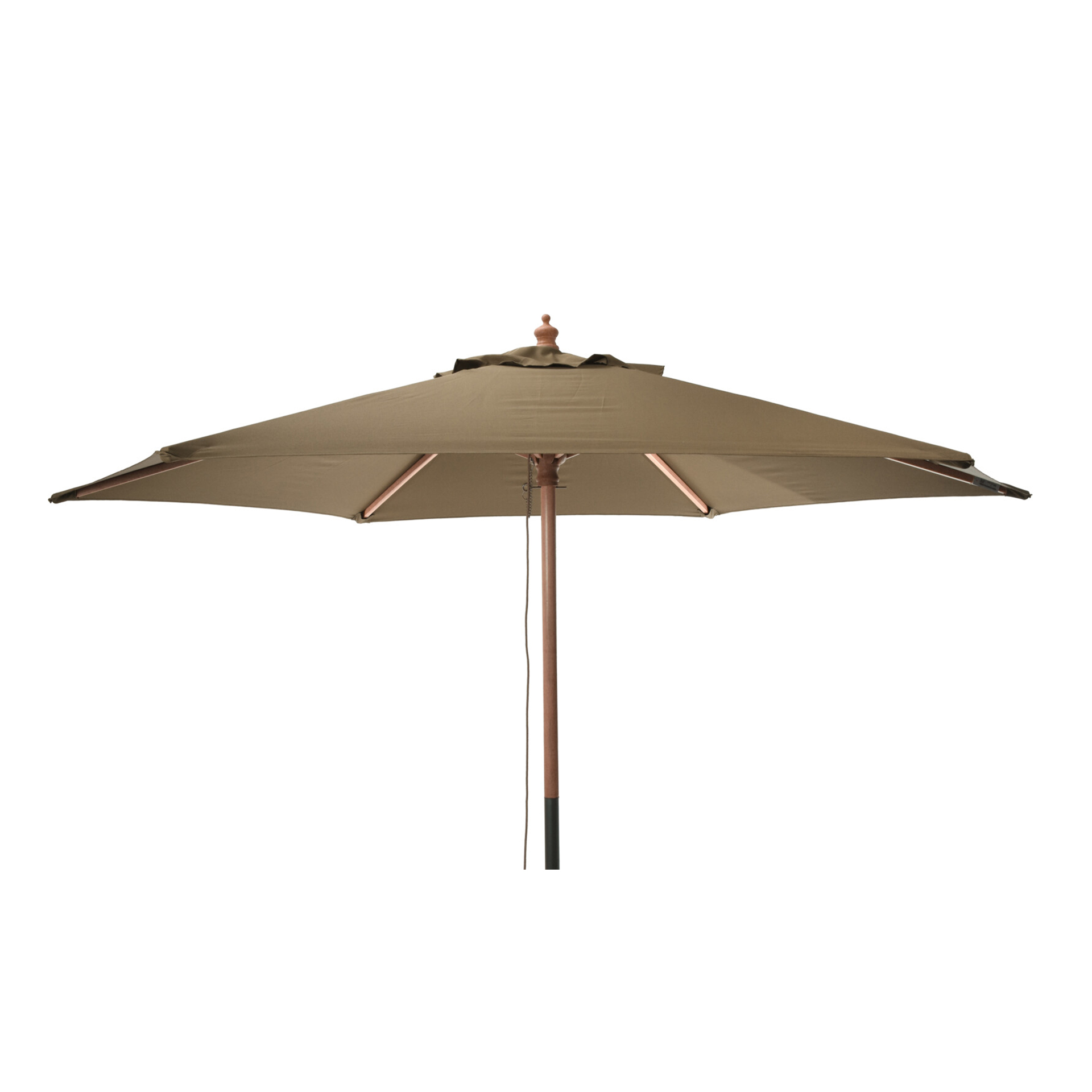 Guarda Sol Cabo Madeira Taupe 250cm