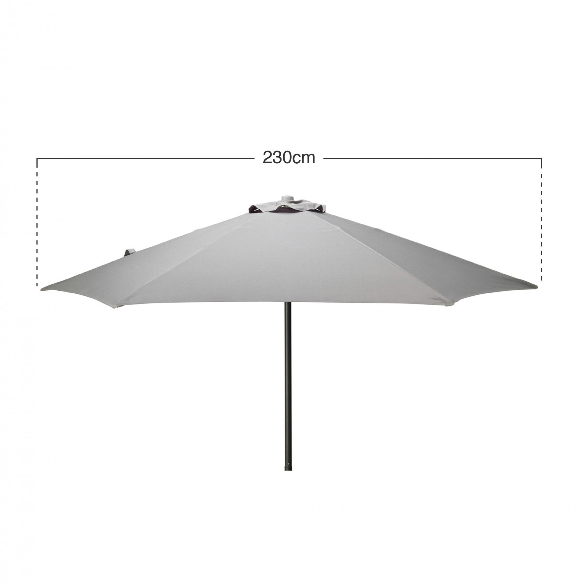 Guarda Sol Cinza 230cm