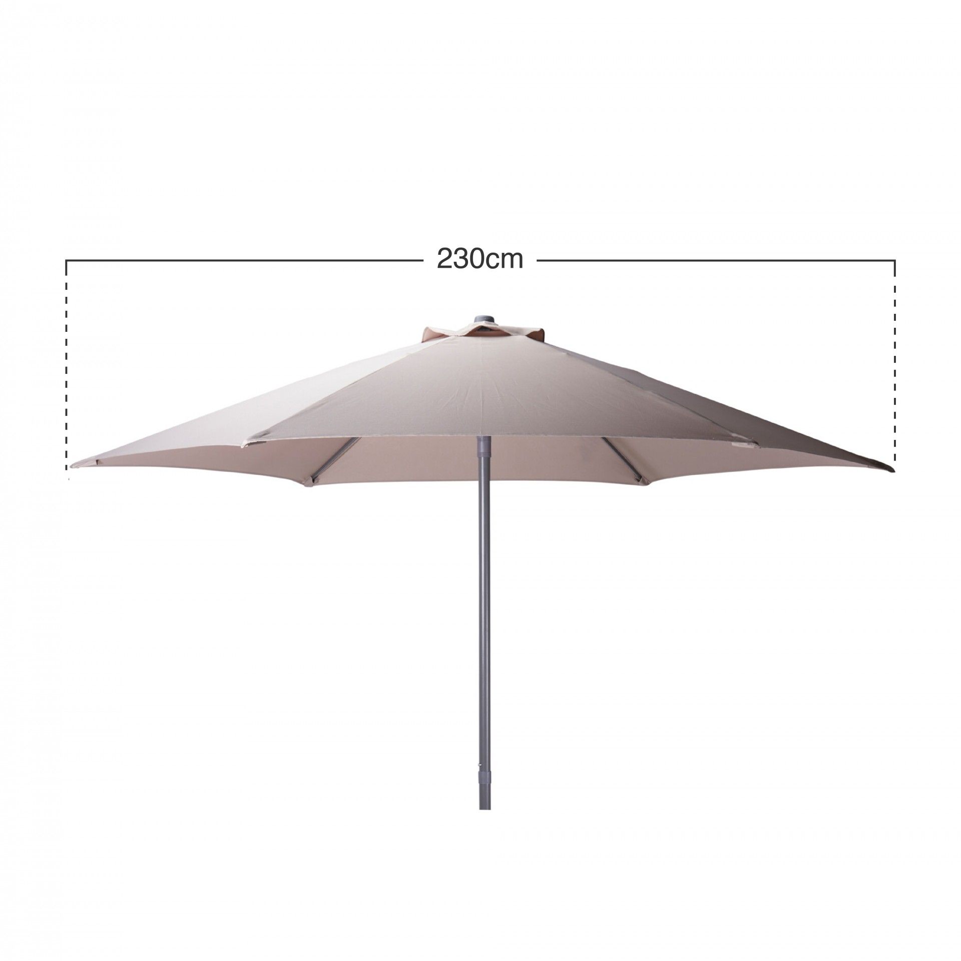 Guarda Sol Taupe 230cm