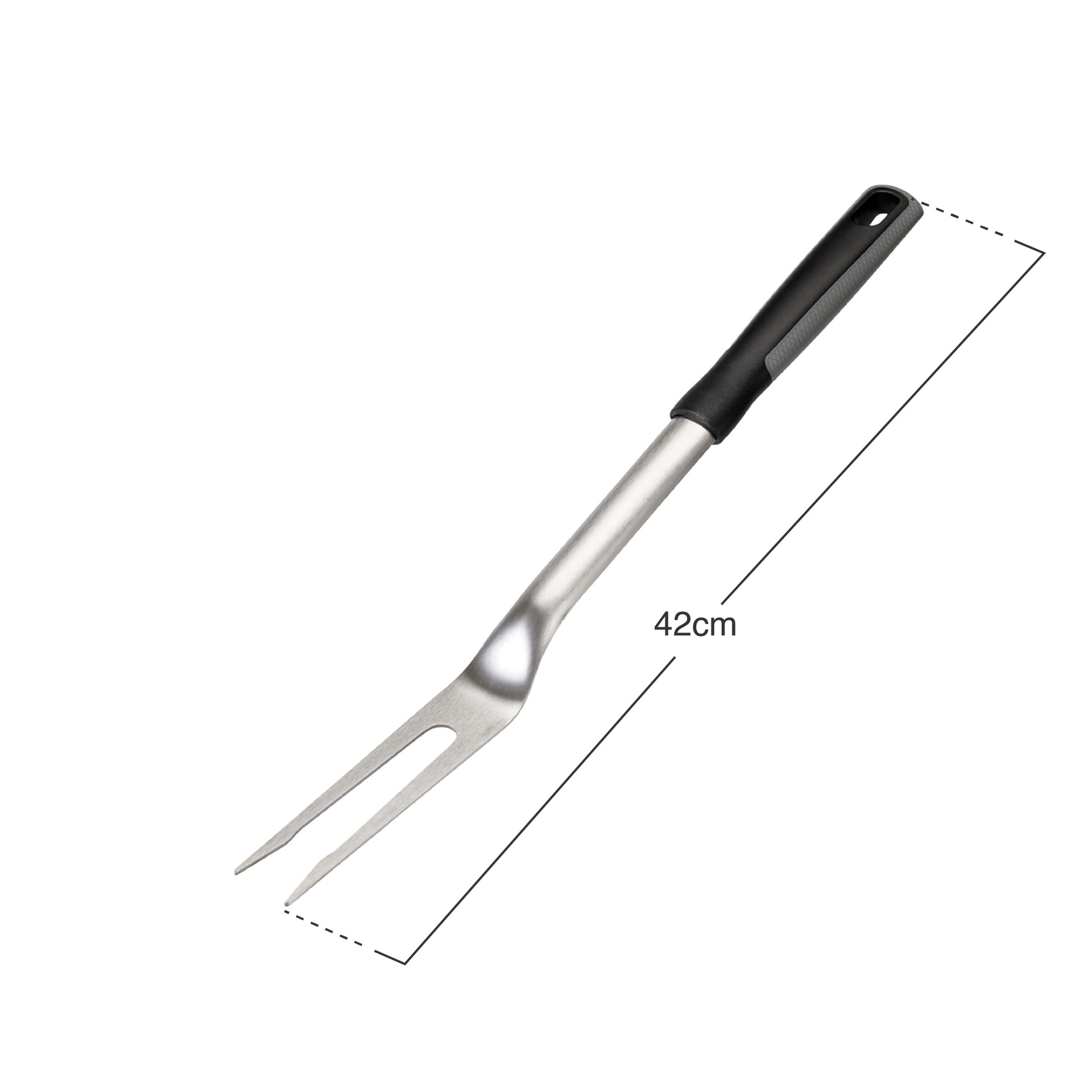 Garfo Churrasco Inox 42cm