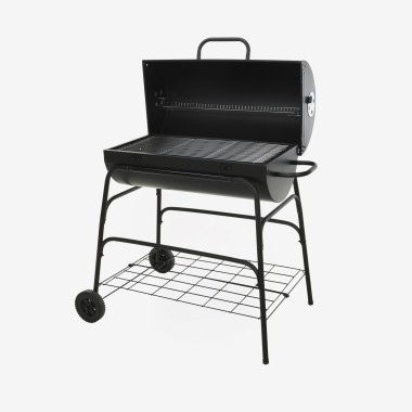 Barbecue Com Rodas 100X39X100cm