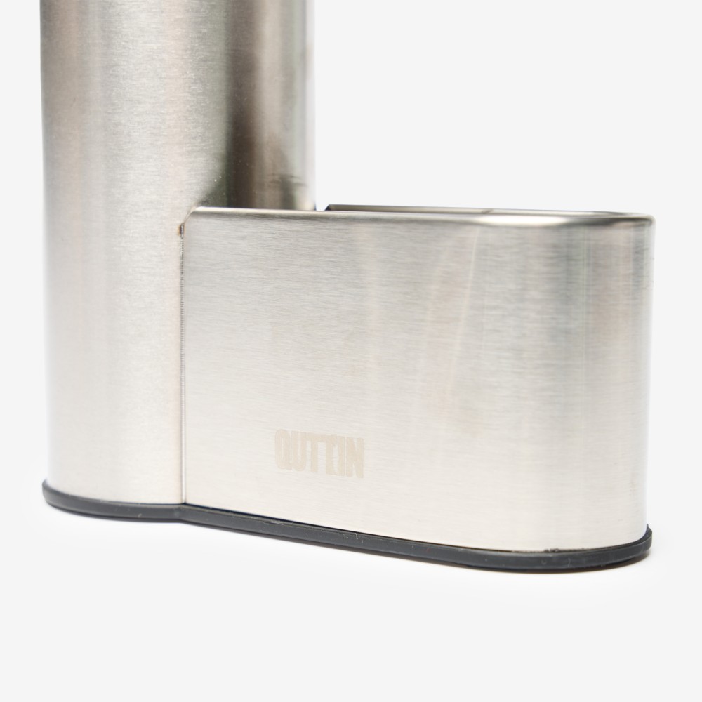 Dispensador Sabão Com Porta Esfregão Inox