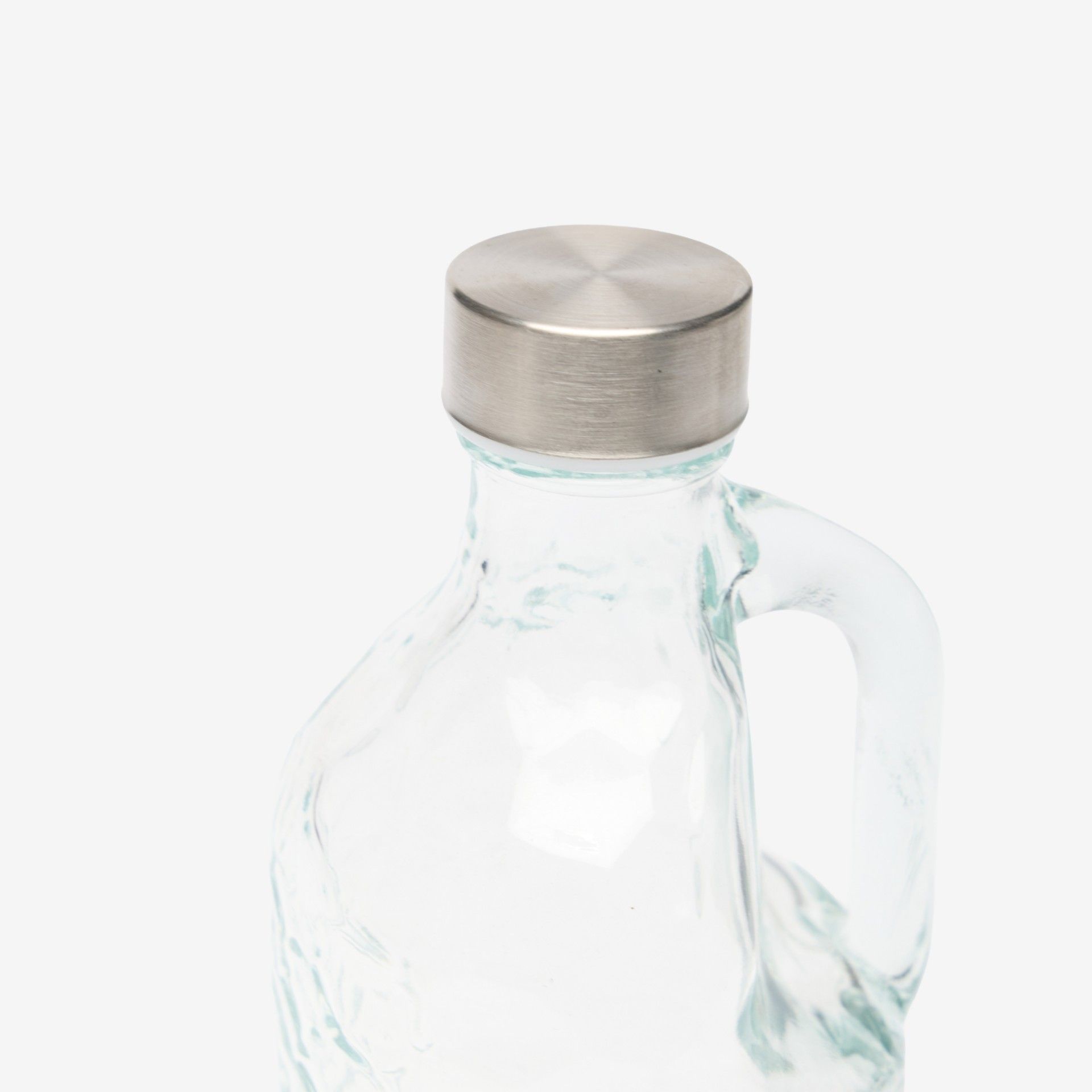 Garrafa Vidro Tampa Metal 1.1l