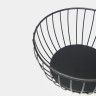 Cesto Multiusos Metal Preto �17.5X8cm