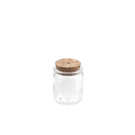 Frasco Vidro Tampa Cortiça La Mediterranea 55ml - Image product