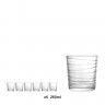 Copo Sem Pé Mistral Lacey 260ml Pack 6 Copo Sem Pé Mistral Lacey 260ml Pack 6
