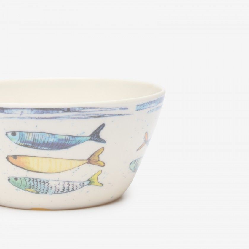 Ta�a Sardinha Melamina �15X8cm