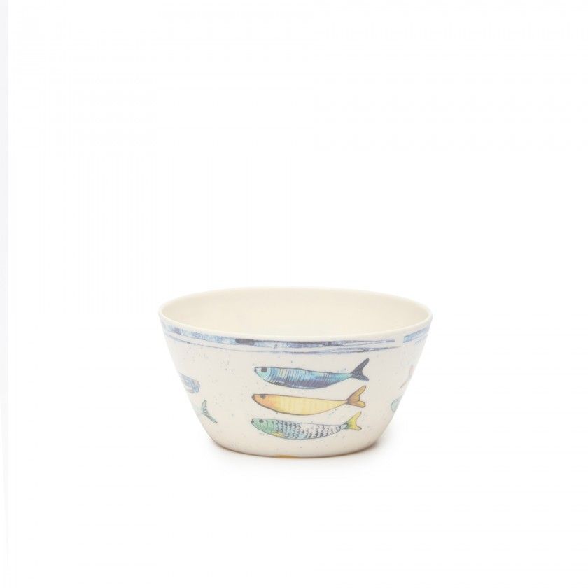 Ta�a Sardinha Melamina �15X8cm